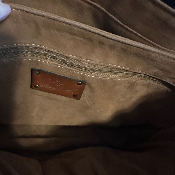 Patricia Nash Black and Red Tartan Plaid Shoulder Tote - Picture 11 of 14